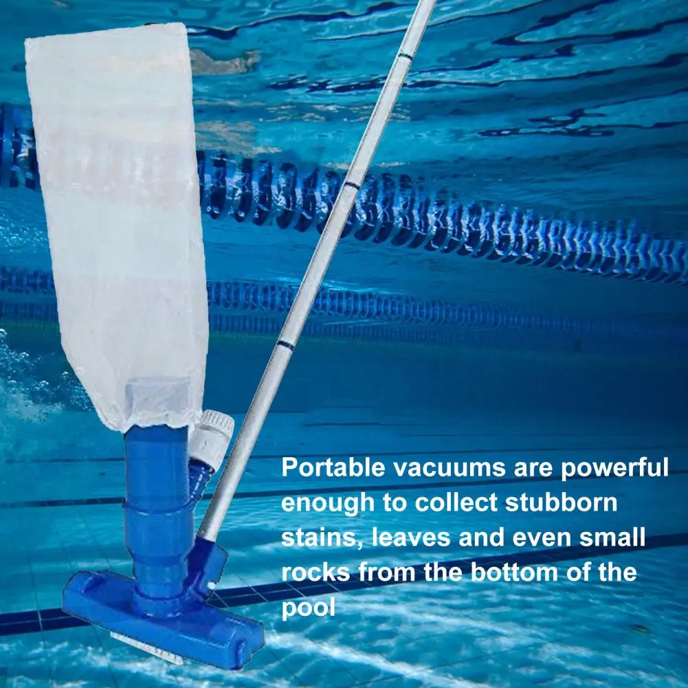 Swimming Pool Vacuum Cleaning Tool Underwater Cleaner Handheld Jet Pool Vacuum for Above Ground Pool Attach to Garden Hose