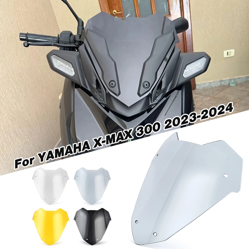 

Motorcycle ABS Plastic Windshield Wind Deflector For Yamaha X-MAX300 2023 2024 2025