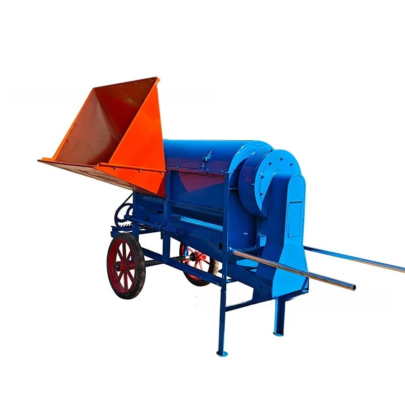 New extended drum rapeseed thresher large diameter multi-functional crop threshing
