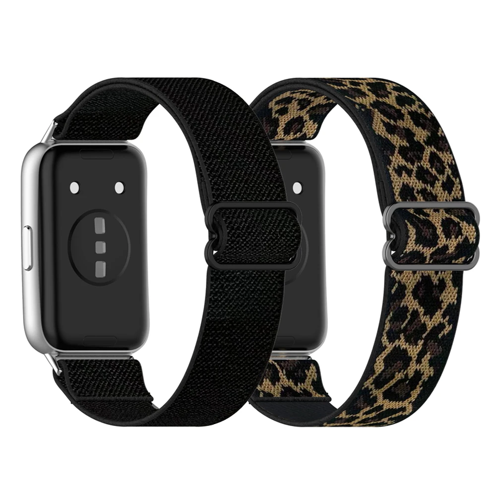 2 Stück Armbänder für Huawei Band 11/11 Pro Nylon-Armband Smartwatch Ersatz-Sportarmband Correa Huawei Band 11 NFC-Armband