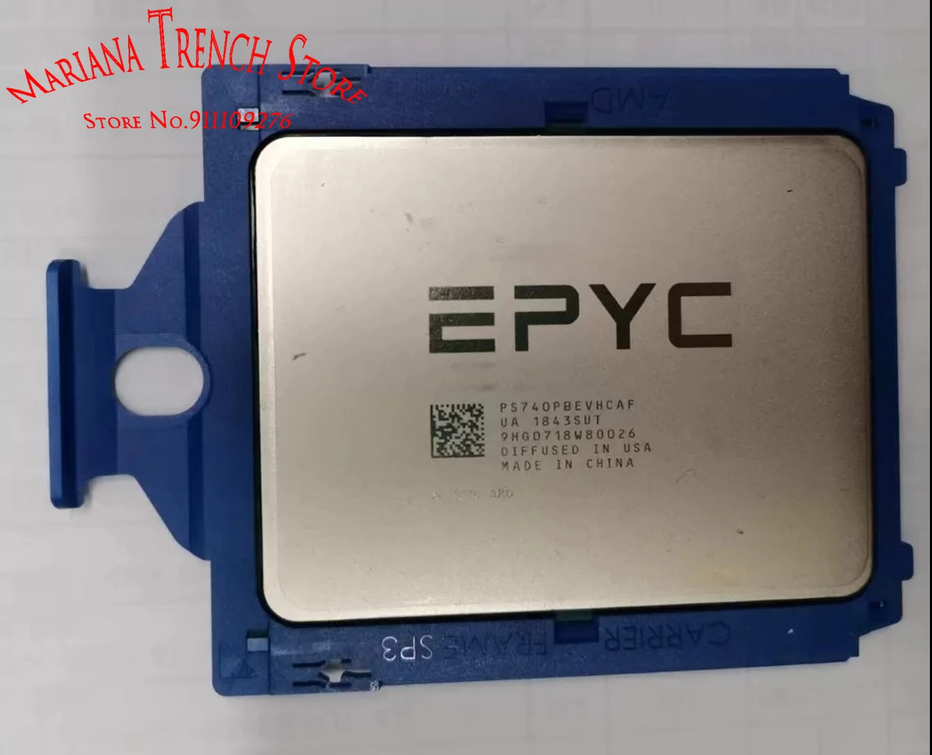 Processor for EPYC 7401P  24 Cores 48 Threads Base Clock 2.0GHz Max.Boost  Up to 3.0GHz L3 Cache 64MB  TDP 155/170W