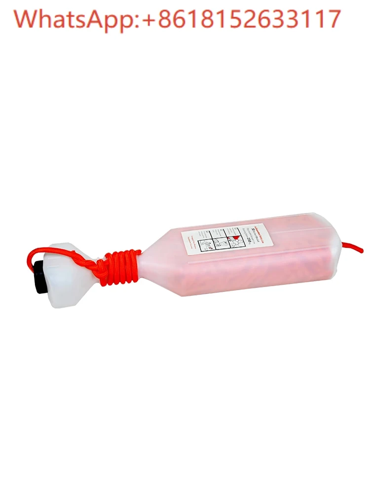 Un nuevo tipo de cuerda flotante de ahorro de vida descascada para barcos, cuerda flotante de ahorro de vida para lanzar a mano de 30m/45m