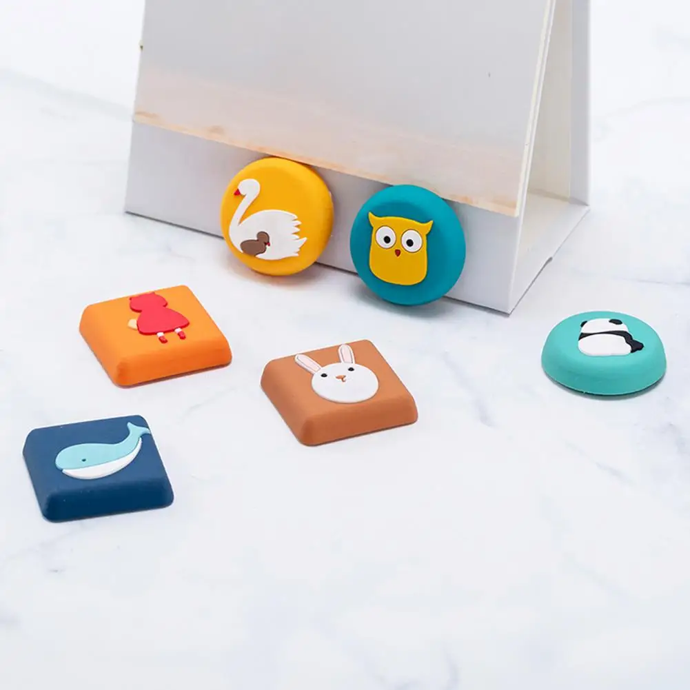 

Adhesive Door Protector Cartoon Door Stopper Wall Protector Self Adhesive Shock Absorbent Bumper Guard Quiet Round Square Handle