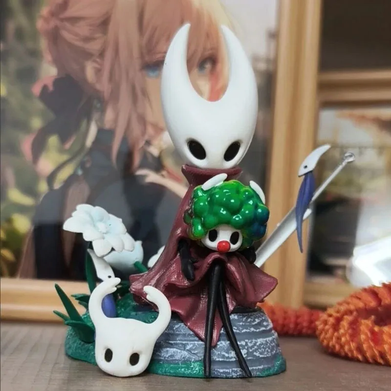 

Модель Hollow Knight, игра Hornet, фигурки GK, статуя, игрушки, коллекция ПВХ, экшн-фигурка, орнамент, 10 см, фигурка манги, подарок для детей