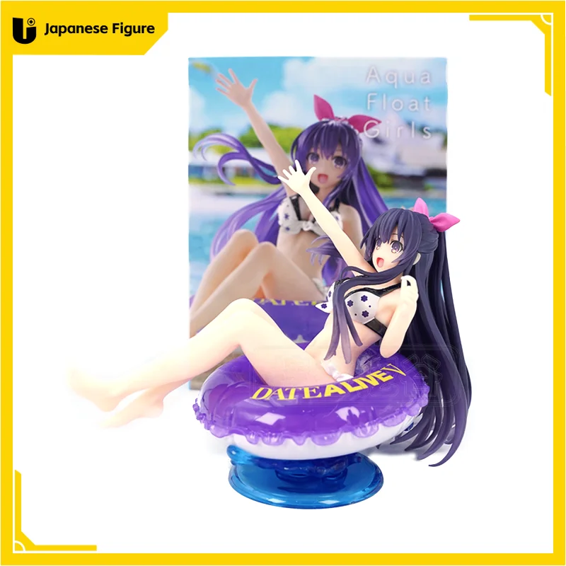 

In Stock Original TAiTO Aqua Float Girls Figure Date A Live Yatogami Tohka New Version 10cm Anime Figure Model Toy Ornament Gift
