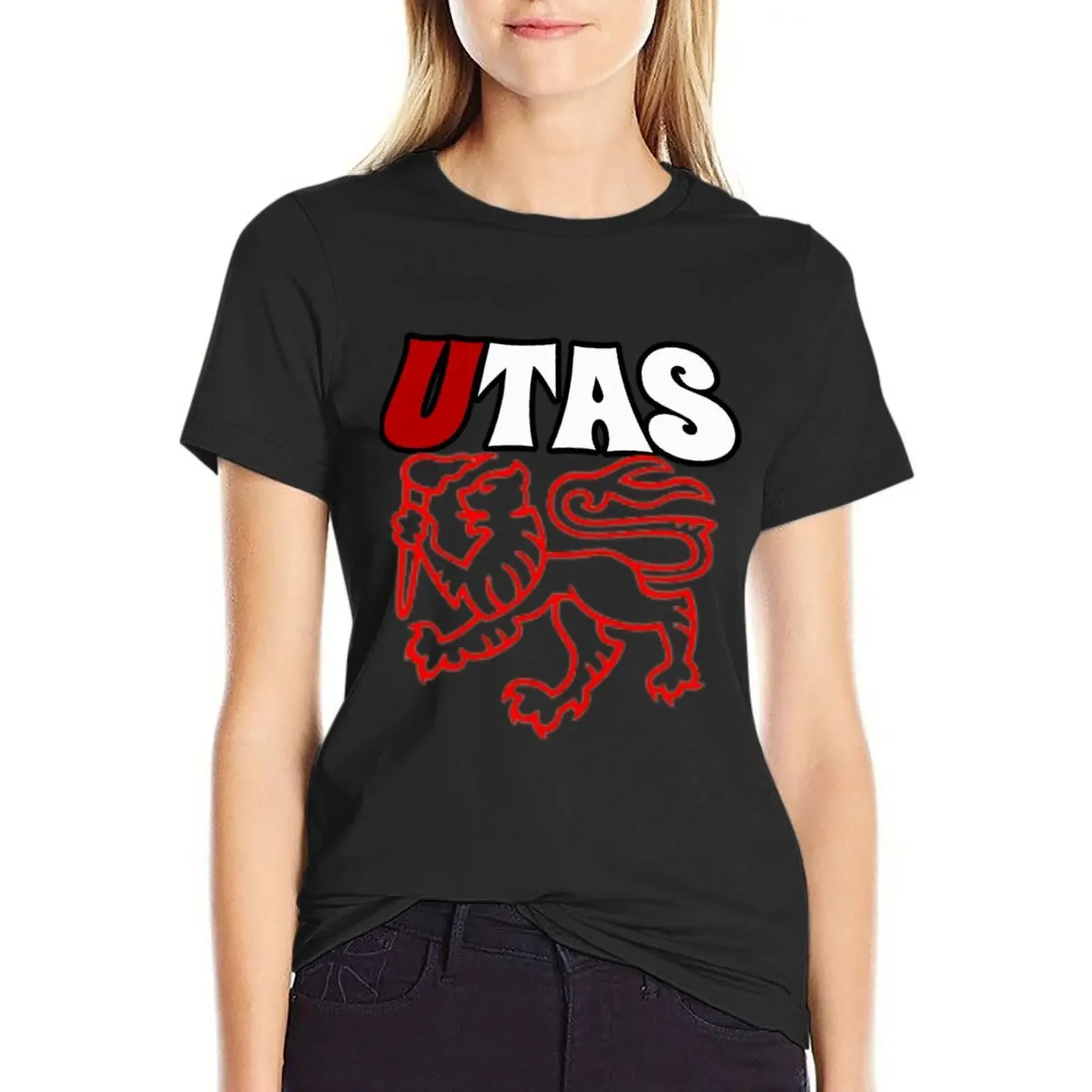 tuniversity of tasmania (1) T-Shirt funny summer top aesthetic clothes Short sleeve tee tops for Women