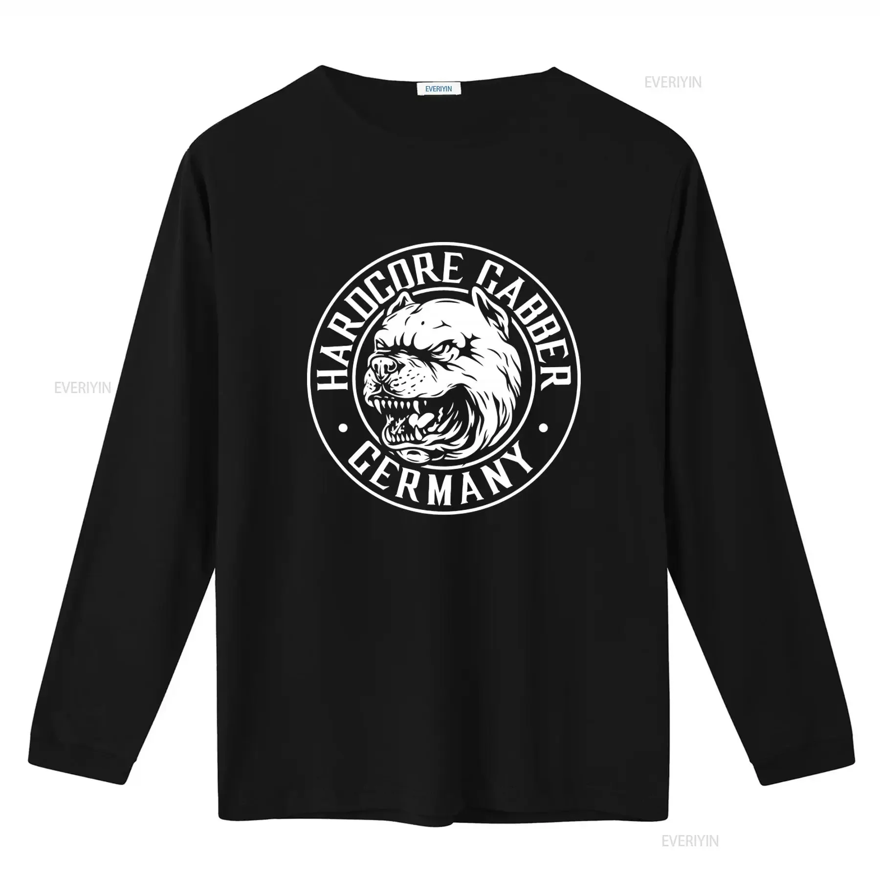 Hardcore Gabber Germany Dog T shirt Uptempo Terror Hardstyle Frenchcore Design Stylish Neu 1RHZ vintage Washed Slightly