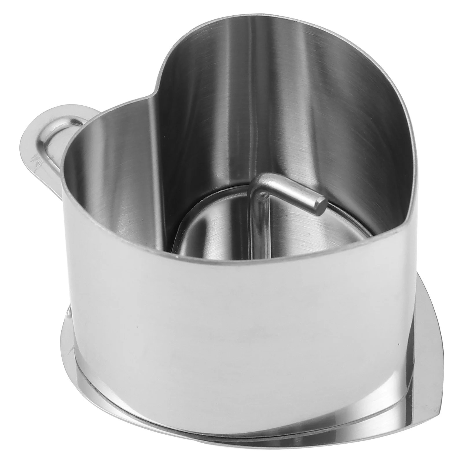 

1 set 1 Set Rice Ball Mold Stainless Steel Heart Shape Diy Baking Tool For Sushi Chocolate Soap Kitchen Food Maker Metal Mould