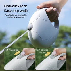 Kimpets 3M 5M Retractable For Small Medium Dog Cat Outdoor Travel Traction Walking Roulette  Pet Accessories