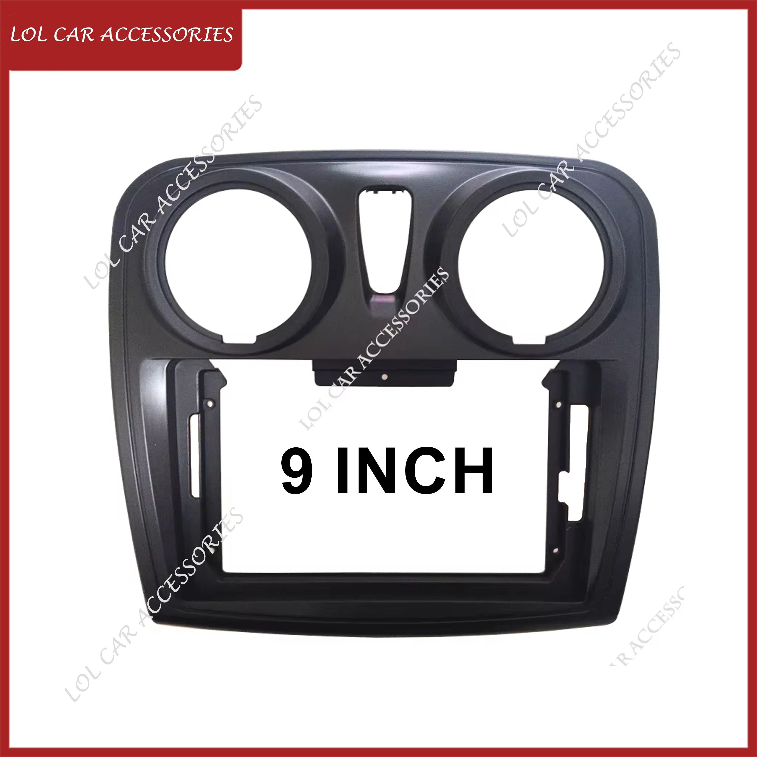 9 / 10 Inch Car Radio Fascias Frame For Renault Sandero 2014-2018 Stereo GPS MP5 Android Player 2 Din Head Unit Dash Panel Cover