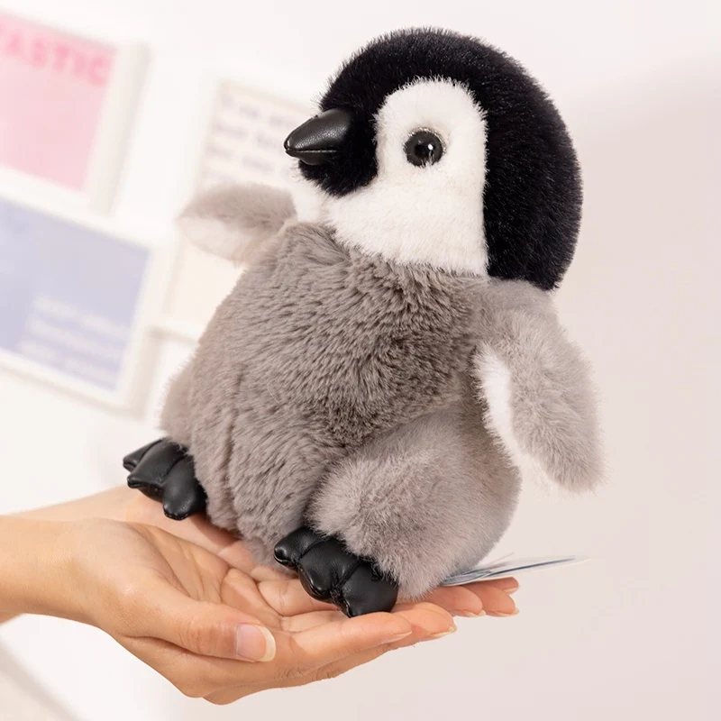 Kawaii Simulou Pinguim Brinquedos De Pelúcia Para Crianças, Bonecas De Pelúcia Macia, Animais Marinhos, Almofada Bonita, Presente Adorável Do Bebê, Engraçado, 22 cm, 35cm