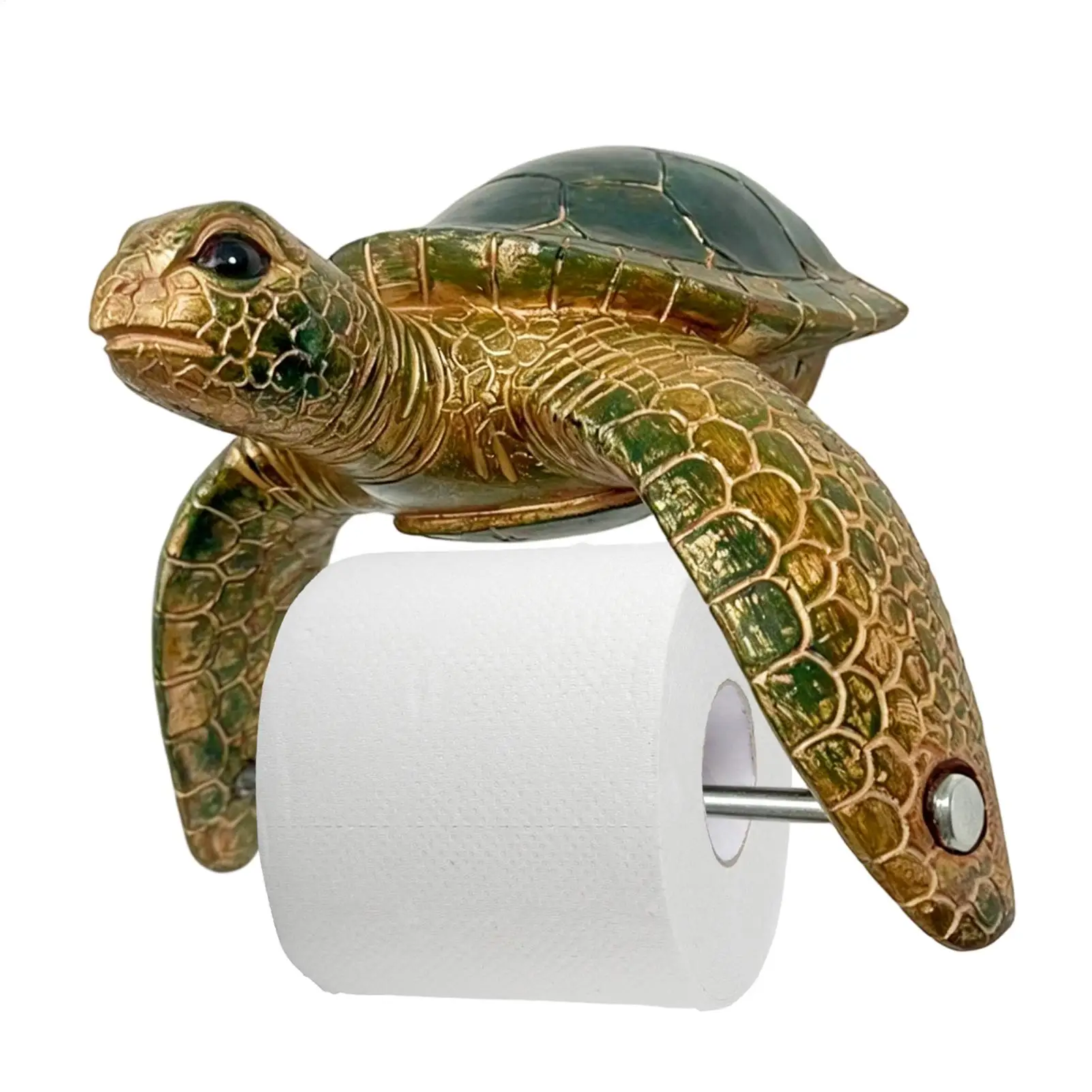 Ocean Guardians Toilet Paper Holder Cute Toilet Paper Holder Sea Turtle Wall Mount Bathroom Decor Beach Decorat