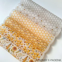 Honey Design 80% Transparent Paper Handmade Soap Wrapping Paper ECO Friendly Wax Paper Packaging for Small Business with LOGO