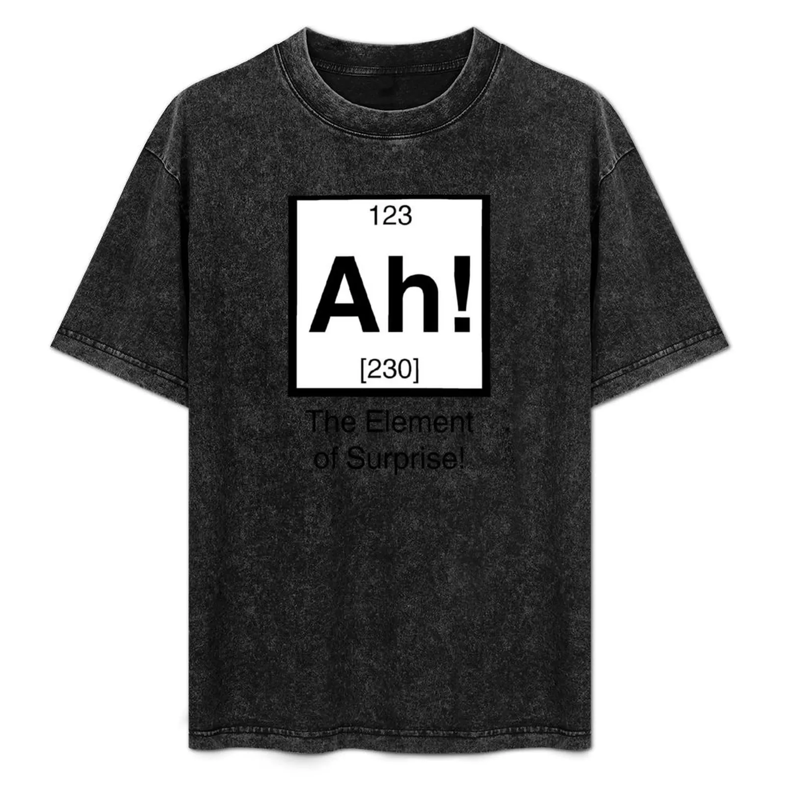 

Ah! The element of surprise! T-Shirt No Iron Casual Short Sleeve Top