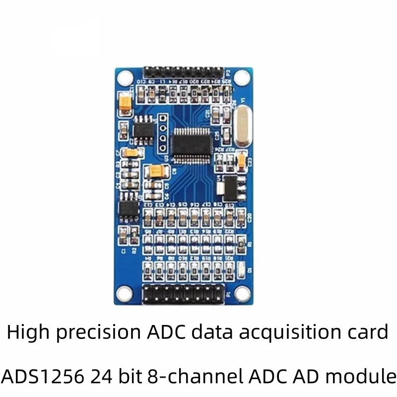 ADS1256 24-bit High-Precision 8-Channel ADC Data Acquisition Card AD Module for Electronic Components Market