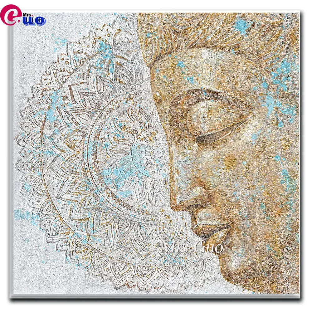 

Diamond Mosaic Full Drill Kit Mandala Buddha Inspired Painting Zen Meditation Home Decoration 5d Diy Diamond Painting Home Decor