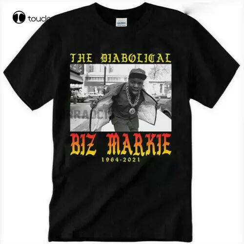 New Biz Markie The Diabolical Biz Markie 1964 2021 T Shirt S 5Xl Tee Shirt Xs-5Xl Shirt Men Custom Gift Streetwear Tee Shirt