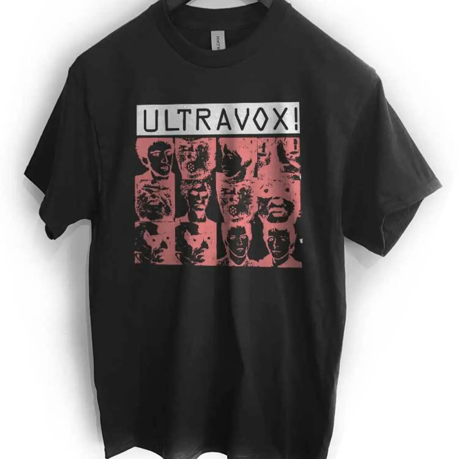 Ultravox band T shirt Midge Ure Visage vintage Washed Slightly Unisex homme Soft graphic Breathable Stylish Casual