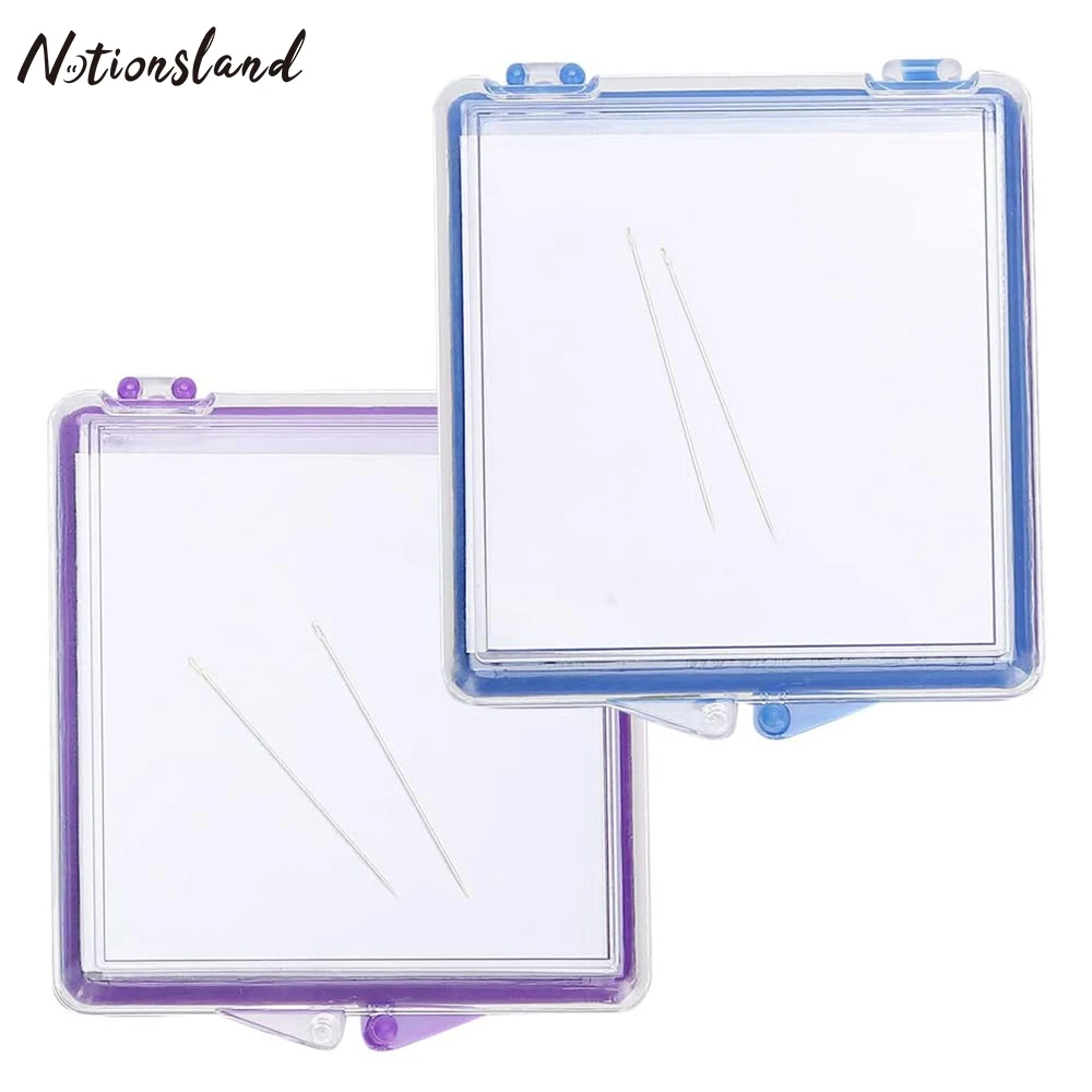 

Magnetic Needle Storage Case Magnetic Manual DIY Sewing Stitching Pin Storage Box Cross Stitch Sewing Knitting Pin Holder
