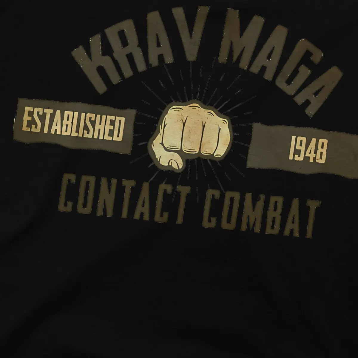 Cool T-Shirt Men Krav Maga Training Instructor Humor 100% Cotton Tees Round Neck Short Sleeve T Shirt Gift Idea Tops