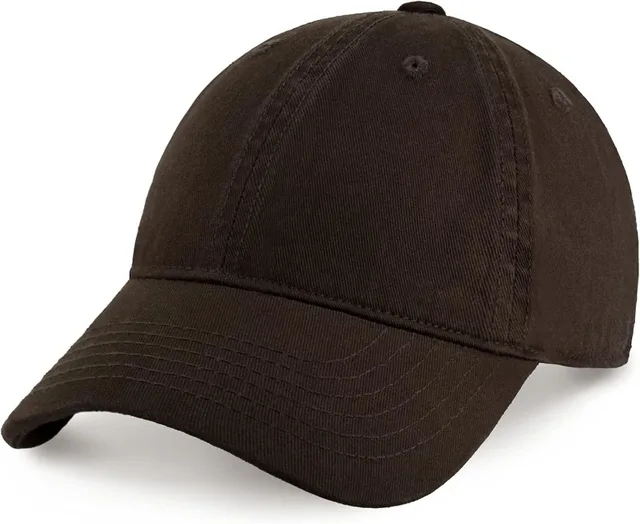 Premium Cotton Dad Hat, Unisex Adjustable Baseball Cap with Curved Brim, Lightweight Polo Style