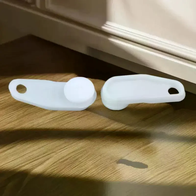 50 قطعة من مشابك مسار الستائر البلاستيكية سهلة الاستخدام، خطافات مسار الستارة البيضاء المتينة، خطافات الستائر متعددة الوظائف لغرفة النوم #3