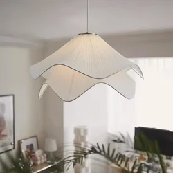 SANDYHA illuminazione a sospensione moderna in stile crema calda lampada a Led romantica per soggiorno al coperto sala da pranzo camera da letto lampadari per la casa