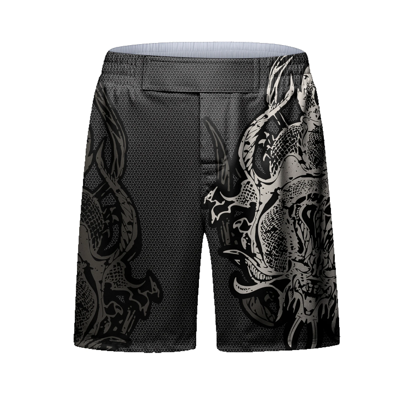 Cody Lundin Animal Print MMA Shorts Lightweight Trunks for KickBoxing Training Muay Thai BJJ Grappling Combat Sports Gym Shorts