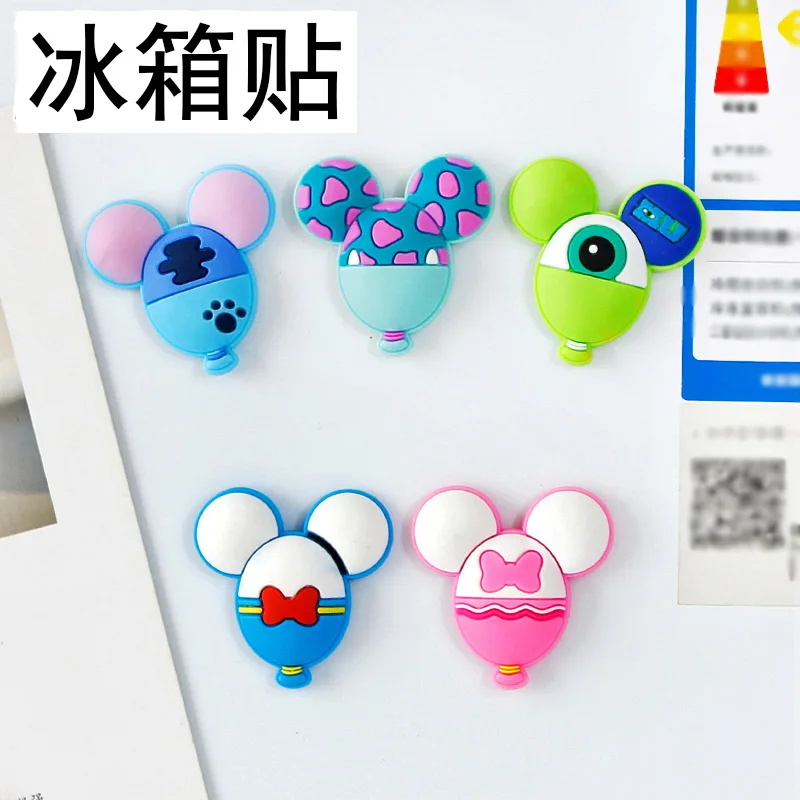 Disney Cartoon Mickey Drawing Board Magnet Mini Refrigerator Home Decoration Sticker Magnets Fridge Souvenir Whiteboard Magnets