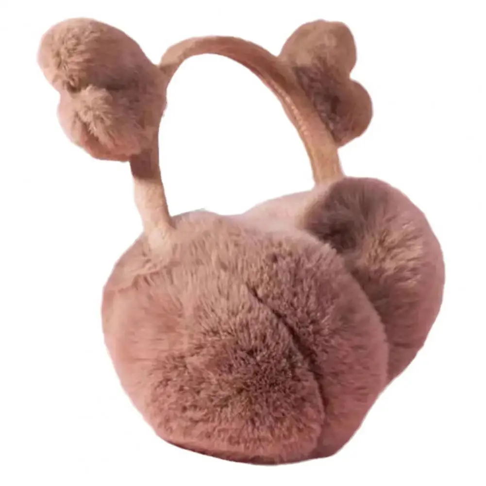 

Winter Faux Fur Women Ear Muffs Cute Deer Antler Ears Earmuffs Soft Plush Ear Warmer Ear Covers Outdoor