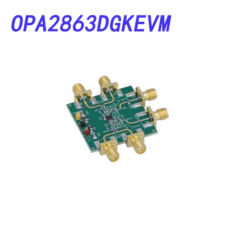 OPA2863DGKEVM Evaluation module for OPA2863 very low-power BJT-input, wide-supply range, RRIO high-speed op amp