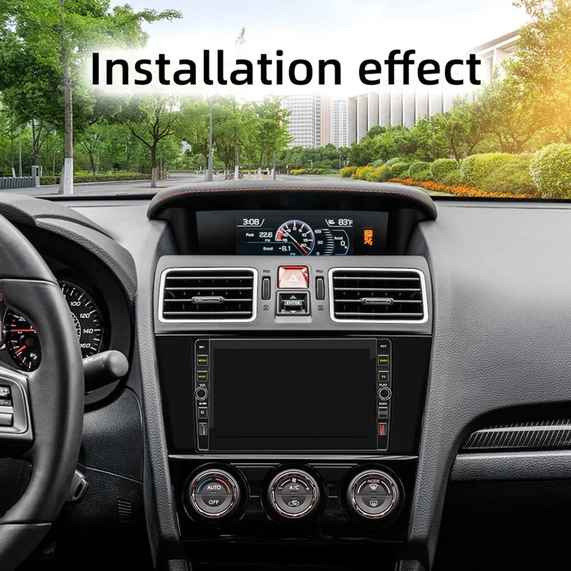 9Inch Car Touch Screen Wireless Carplay Android Auto Car Portable Radio Bluetooth MP5 FM Receiver The Host