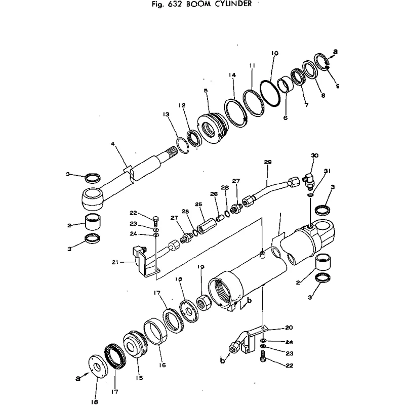 KOMATSU PC40-1 BOOM/ARM/BUCKET/BLADE/SWING CYLINDER SEAL KIT AND MAIN PUMP MAIN VALVE SWING MOTOR TRAVEL MOTOR SWIVEL JOINT KIT