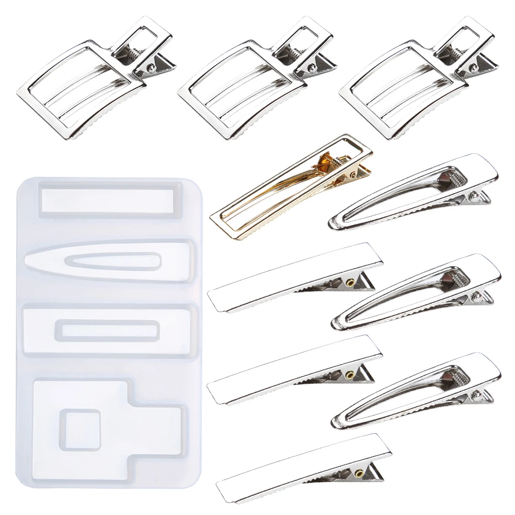 

Hair Pin Casting Mould Resin Mold DIY Epoxy Mold Epoxy Hairpins Mould Jewelry DIY Mould