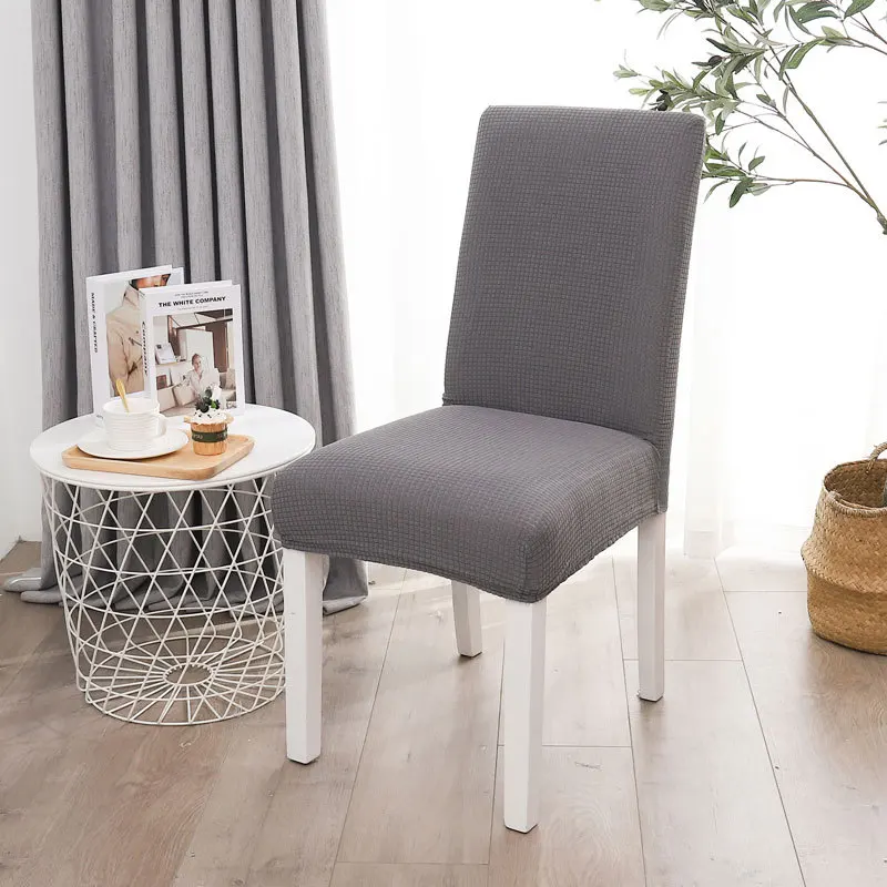Cross-border chair covers, fleece-lined ag chairs, dust-proof, and for restaurant chairs