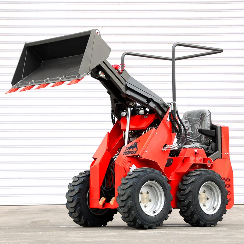 TOROS CHINA Cheapest 400KG mini loader cheap front loader diesel electric wheel loader for sale Factory Customization