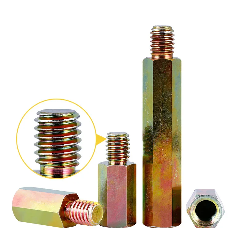 M5 M6 M8  Carbon Steel  Standoff Male Female Hex Board Spacing Screw Column Pillars Spacers Bolt PCB Support