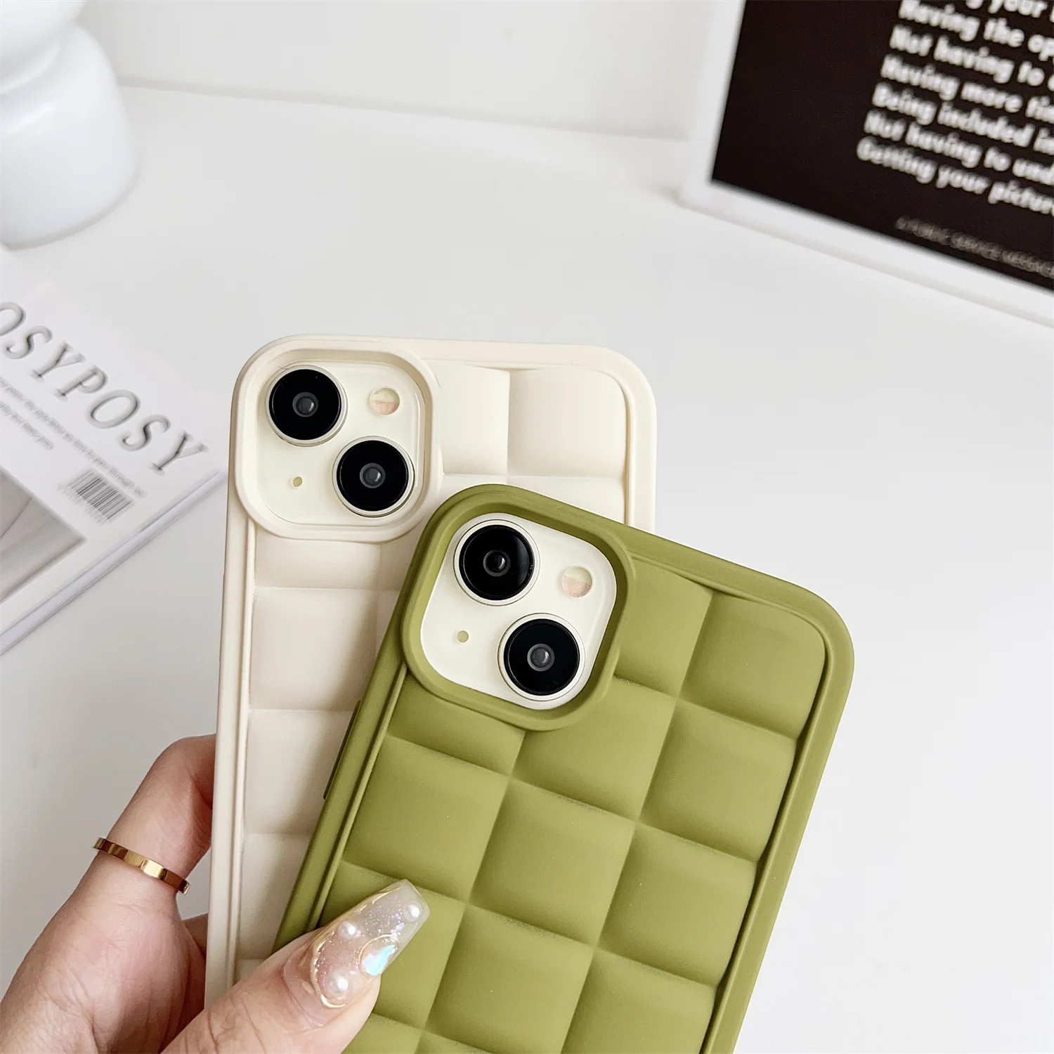 Skin Feel Long Strap Crossbody Case for iPhone 15 Pro Max 6S 7G 8G XR XS Max 11 Pro 12 13 Mini 14 Plus Soft Silicone Rugged Case
