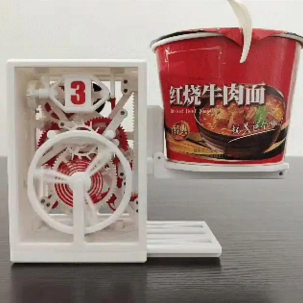 

Pulled Noodles Instant Noodle Timer 3D Printed Accessories Pure Mechanical Structure Gravity Principle Instant Noodle Timer