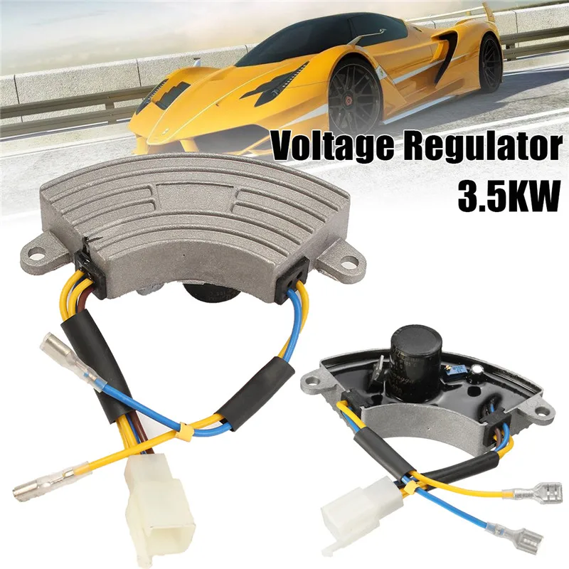 

3500 Watt Generator AVR Automatic Voltage Regulator Rectifier 3.5KW AVR Aluminum Bottom Cover 40mm 68FB 170F 5.5HP 6.5HP 7HP