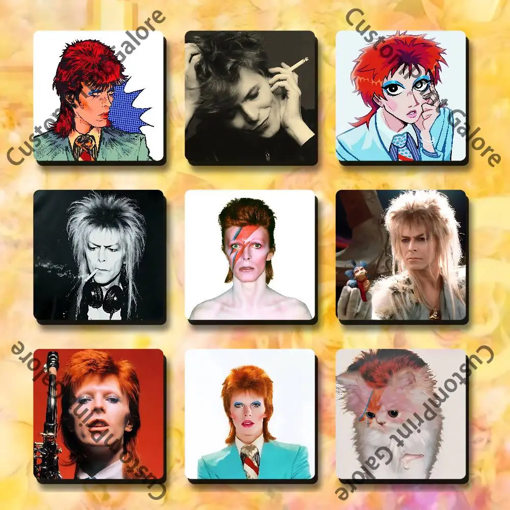 

D-DavidS B-BowieS Soft Magnetic Refrigerator Magnets Personality Decorations Creative Gifts