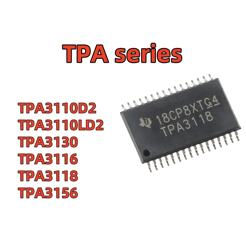 Serie TPA TPA3110D2 TPA3110LD2 TPA3113D2 TPA3130 TPA3116 TPA3118 TPA3156