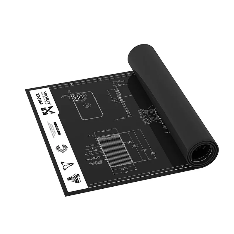 YAXUN Yaxun, anti-static and high temperature resistant silicone repair mat, non-slip table mat 60 × 35cm view 5
