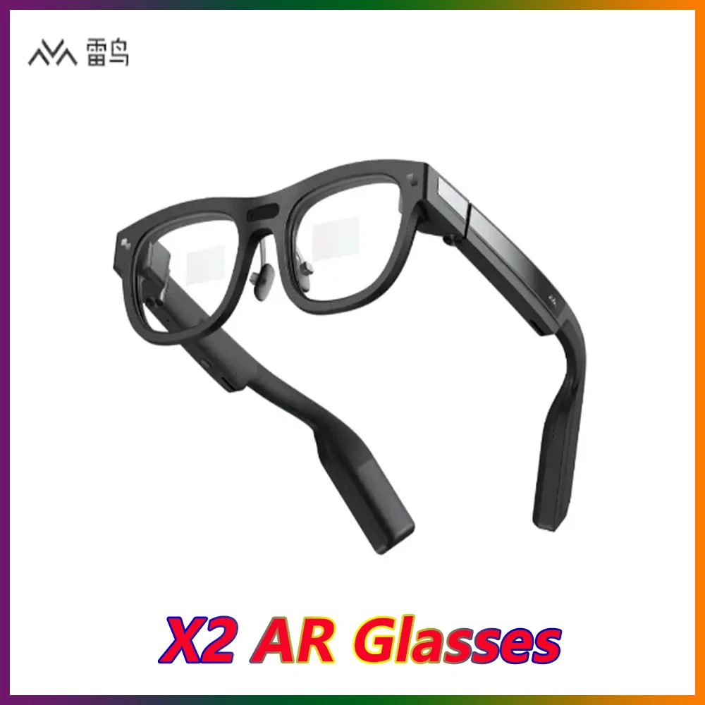 

Overseas version TCL RayNeo X2 AR Glasses Full-color Displays 1000 nits for Intelligent Translation Real-time Navigation