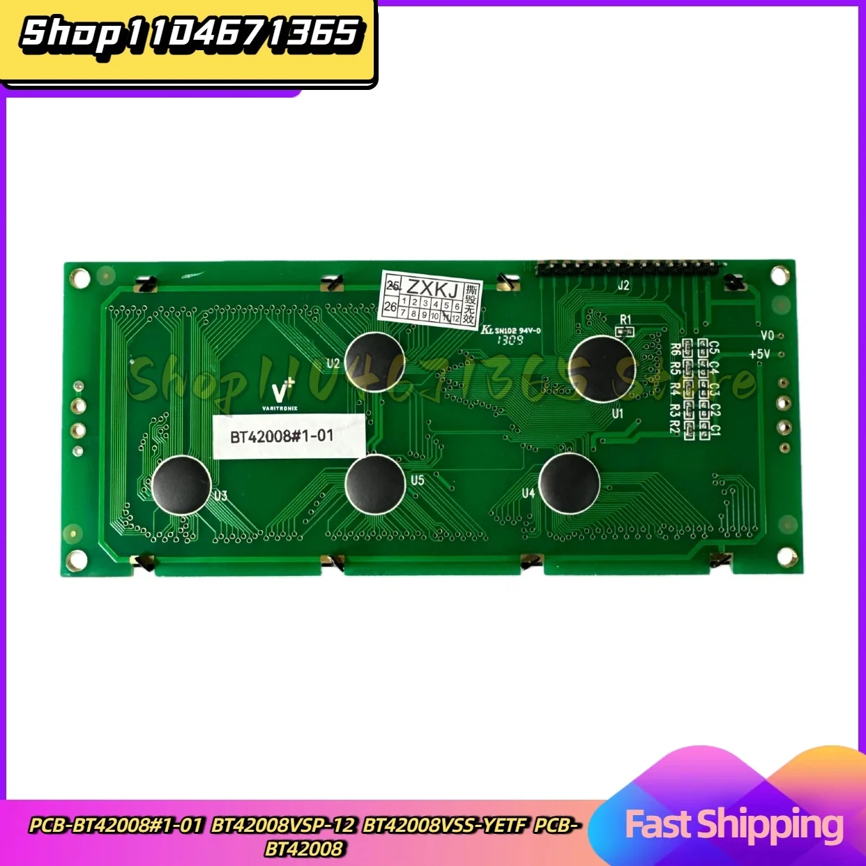 PCB-BT42008 compatível # 1-01 BT42008VSP-12 BT42008VSS-YETF PCB-BT42008 Tela LCD