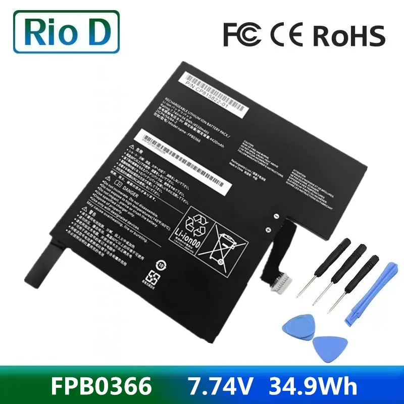 

Новый аккумулятор для ноутбука FPB0366 для Fujitsu Stylistic R726-0M871PDE 2ICP4/54/64-2 7,74 В 34,9 Втч 4510 мАч