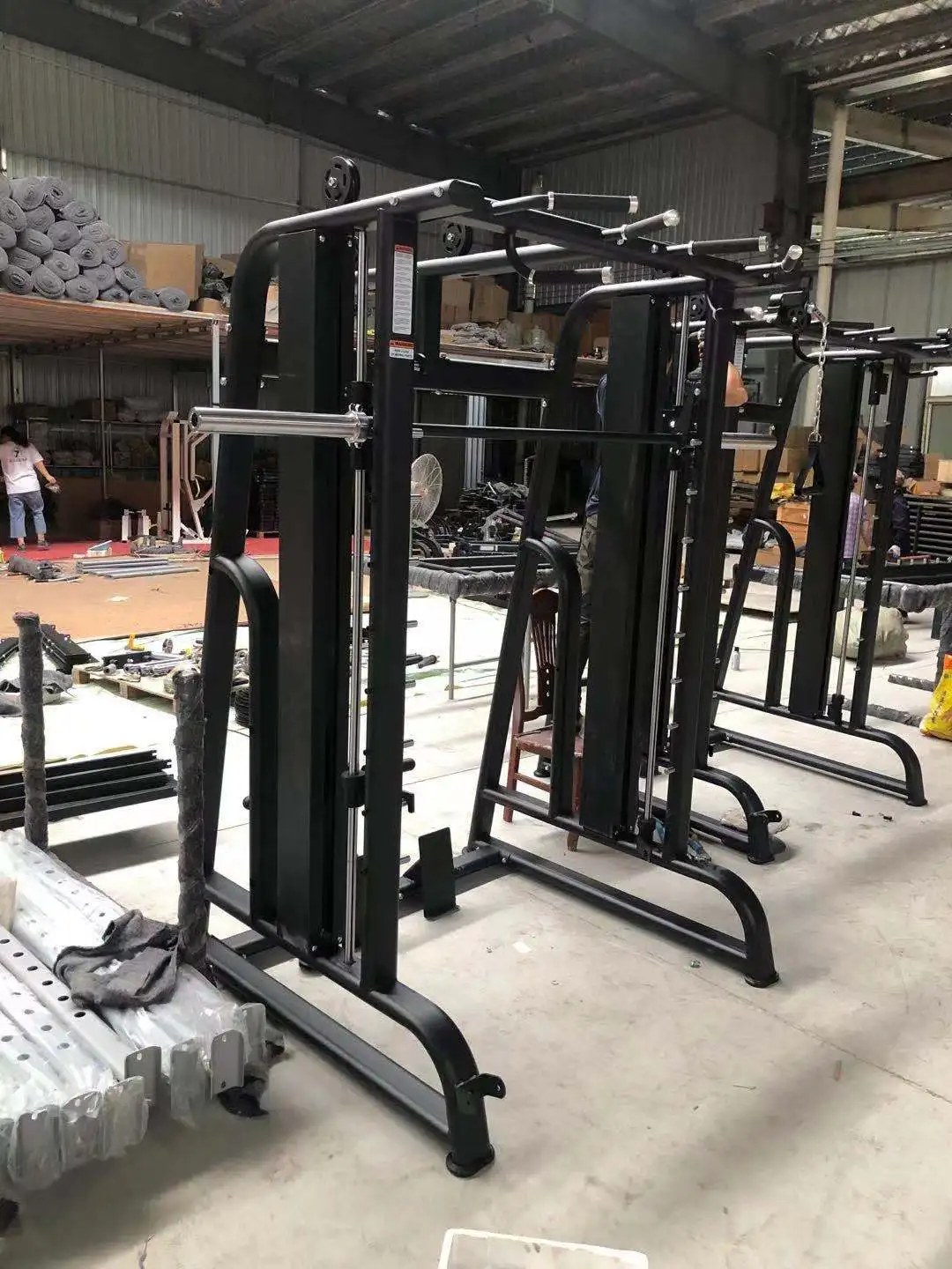 Wholesale Commercial quality Weightlifting Multi function Power Rack/Smith Machine For Body Workout