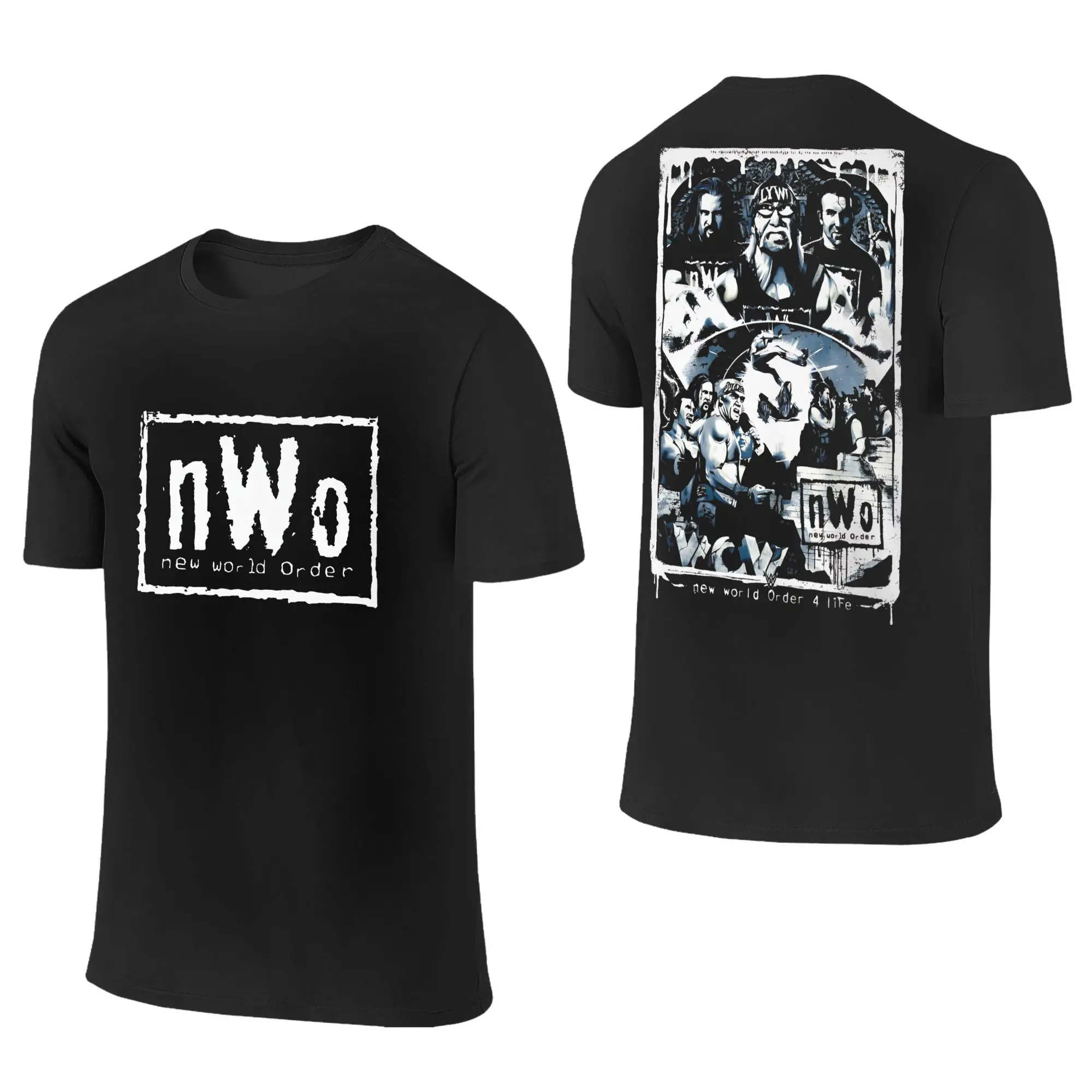 Men Women NWO Rebels T Shirts 100% Cotton Clothes Vintage Short Sleeve O Neck Tees Double-sided Printed T-Shirts