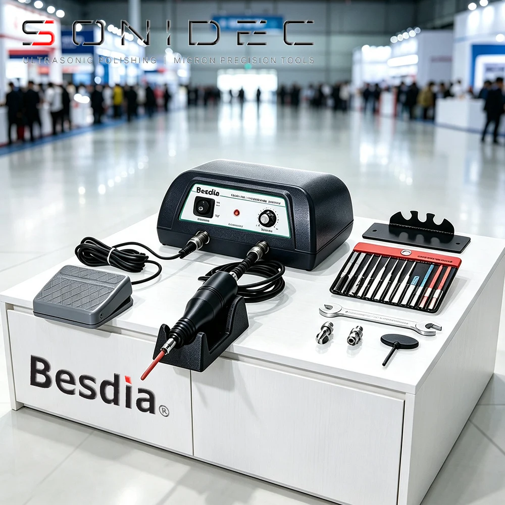 Original Taiwan Besdia AR-108 Electric Ultrasonic Polishing Machine Single Function Practical Mold Mirro Polishing Handheld