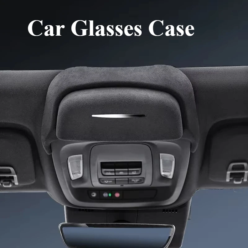 

For Cadillac CT5/CT4 2020-2024 Car Glasses Case Roof Sunglasses Scratch-proof Storage Clip Supplies Modification Accessories